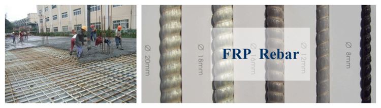 composite material rebar.